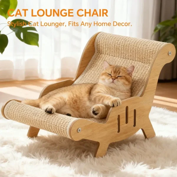 Sisal Cat Bed Scratching Pad Combo