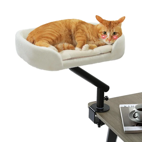 Cat Desk Bed, 360° Rotatable