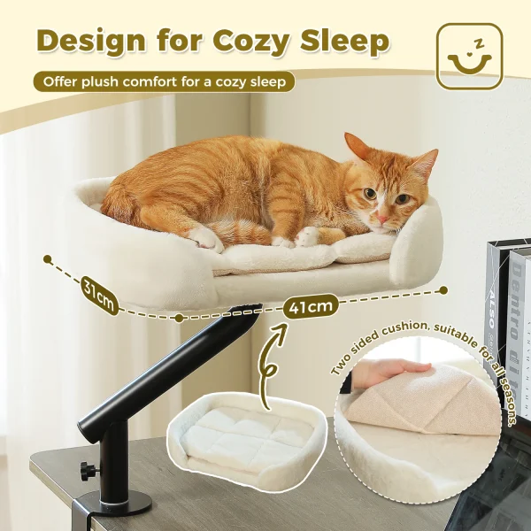 Soft Cat Bed for Desk