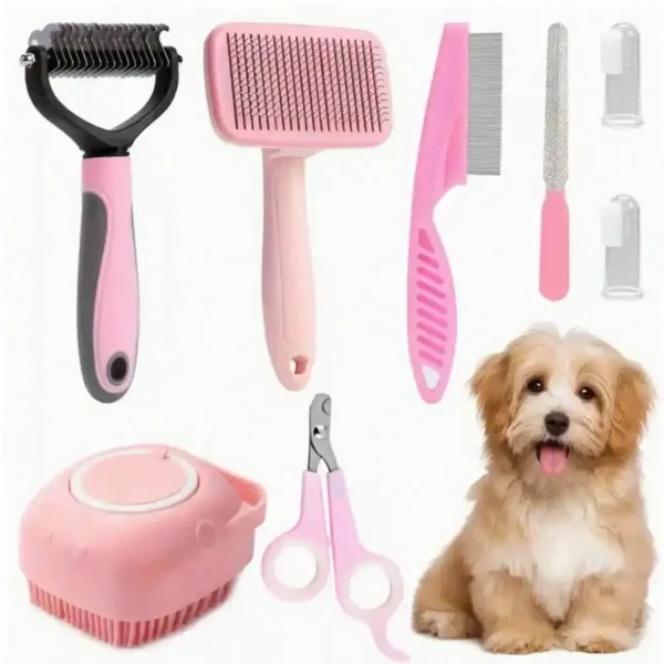 8pcs Pet Grooming Kit