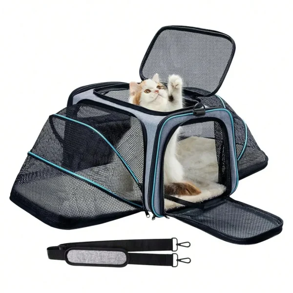Expandable Soft Sided Pet Carrier